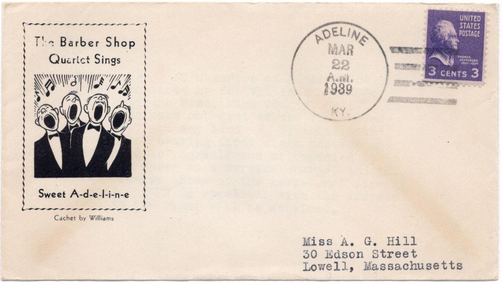 envelope front