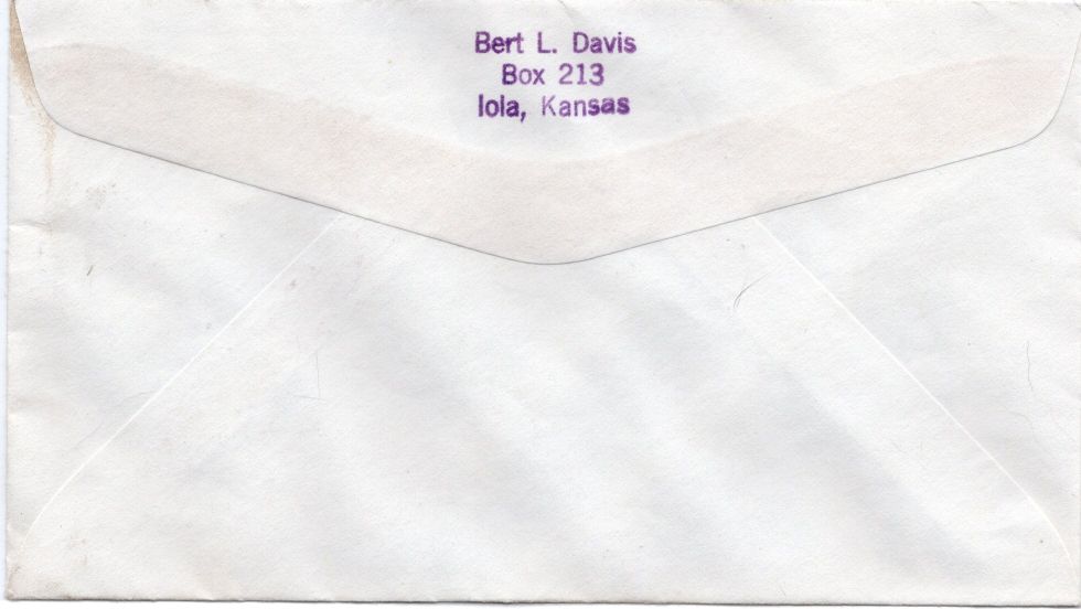 envelope back