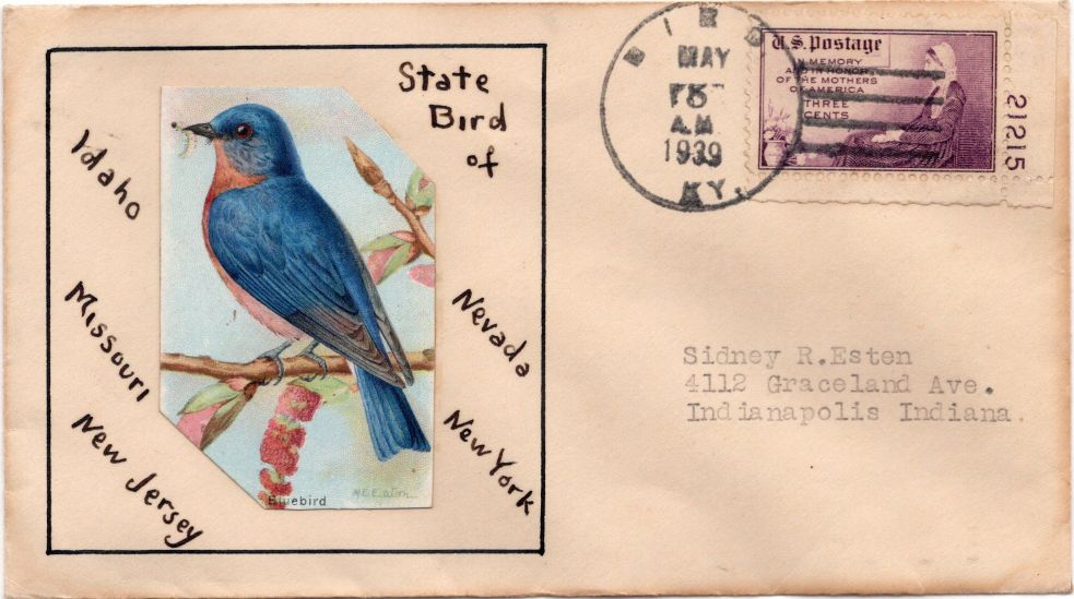 envelope front