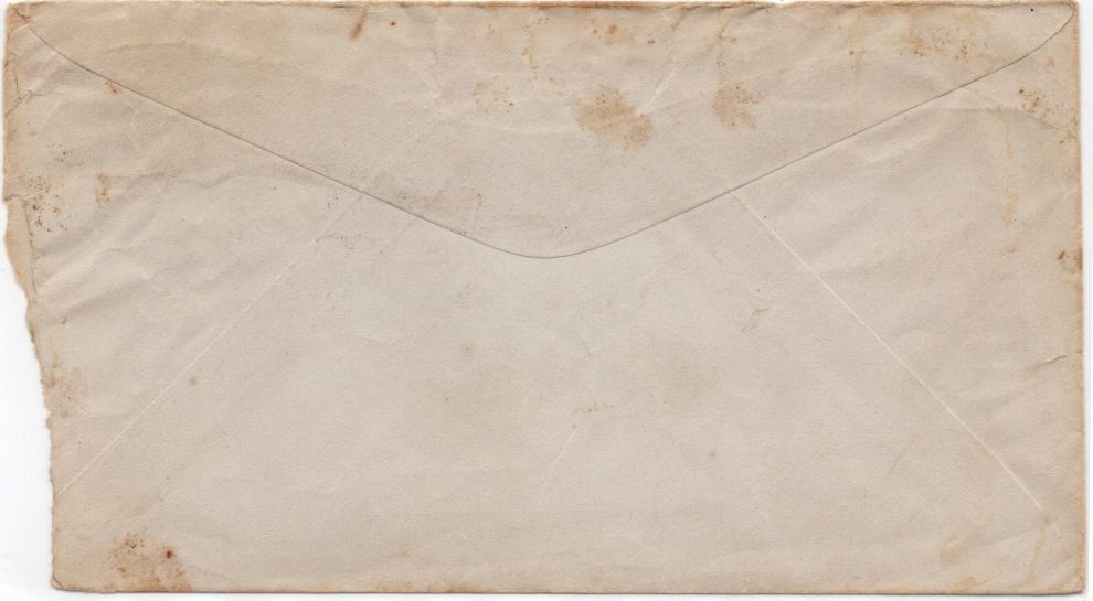 envelope back