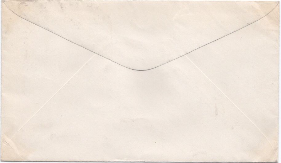 envelope back