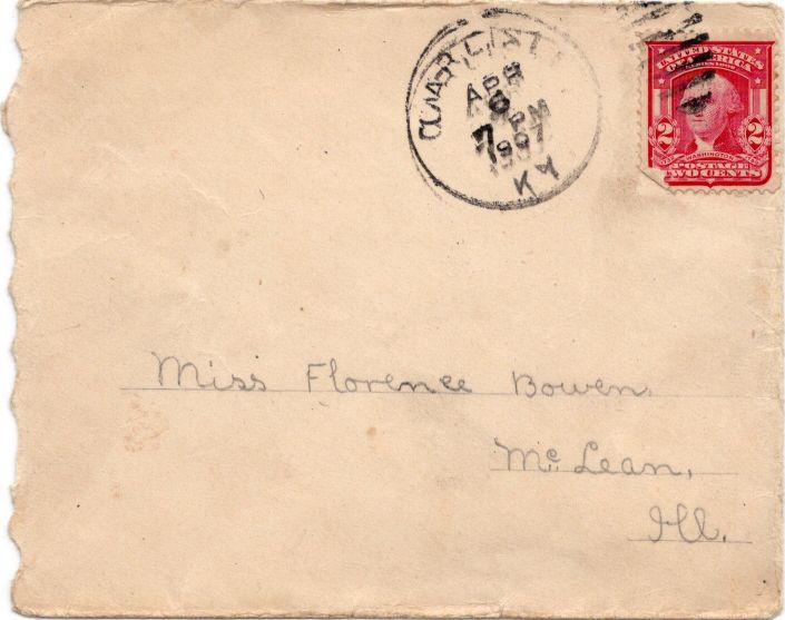 envelope front