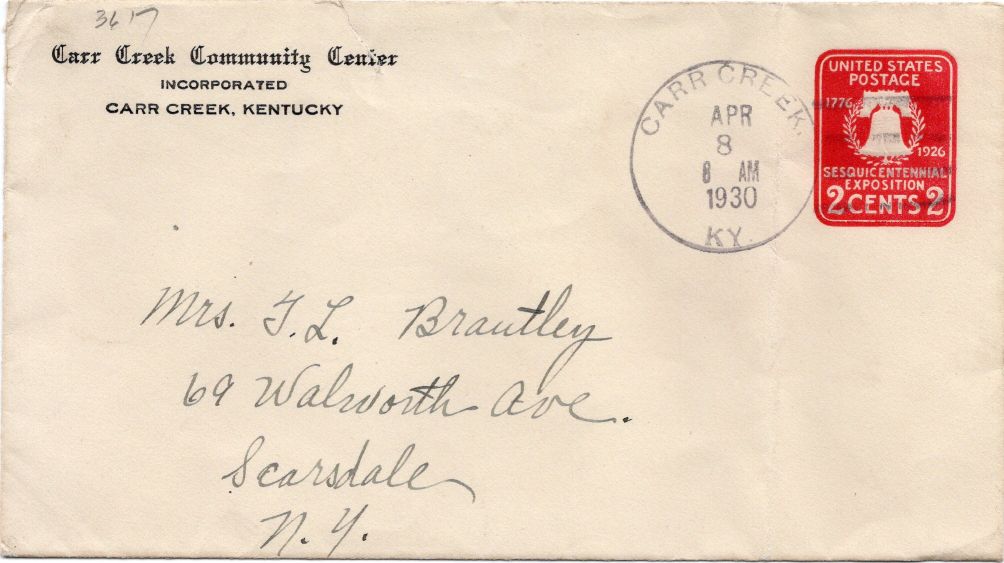 envelope front