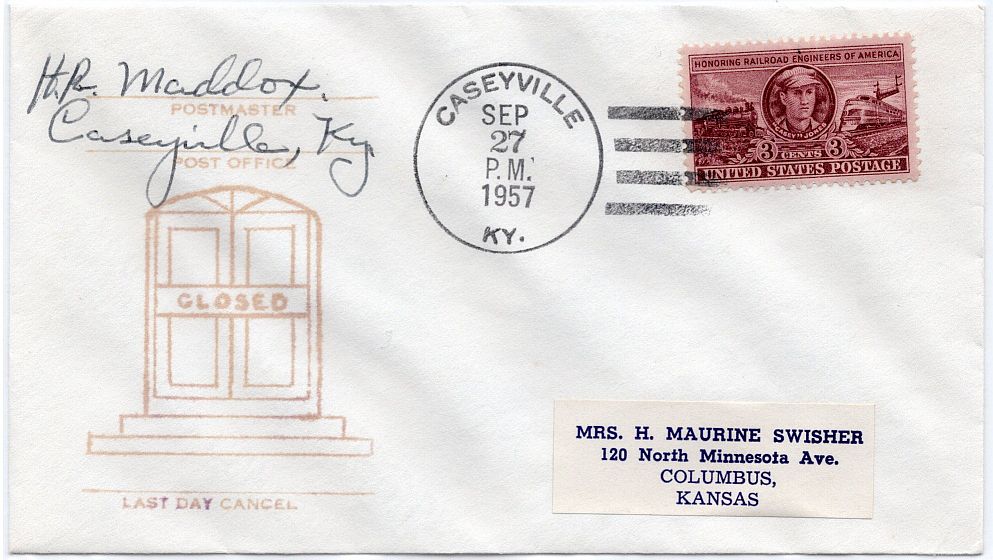 envelope front