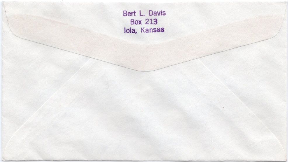 envelope back