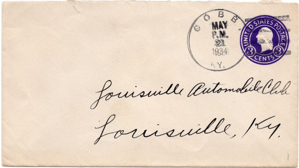 envelope front