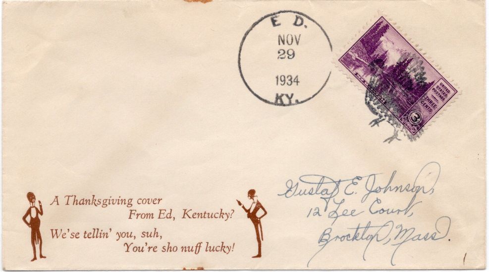 envelope front