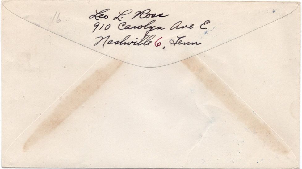 envelope back