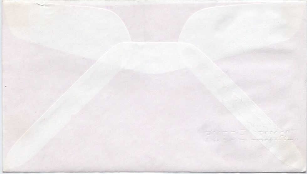 envelope back