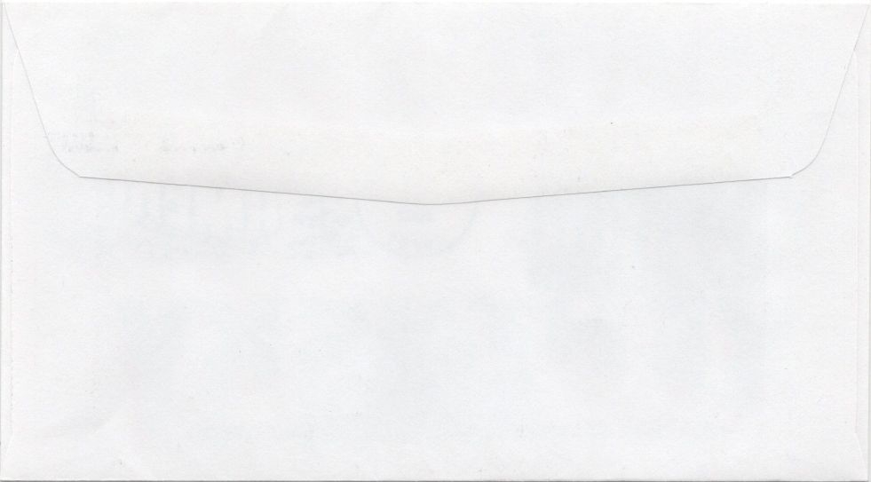 envelope back