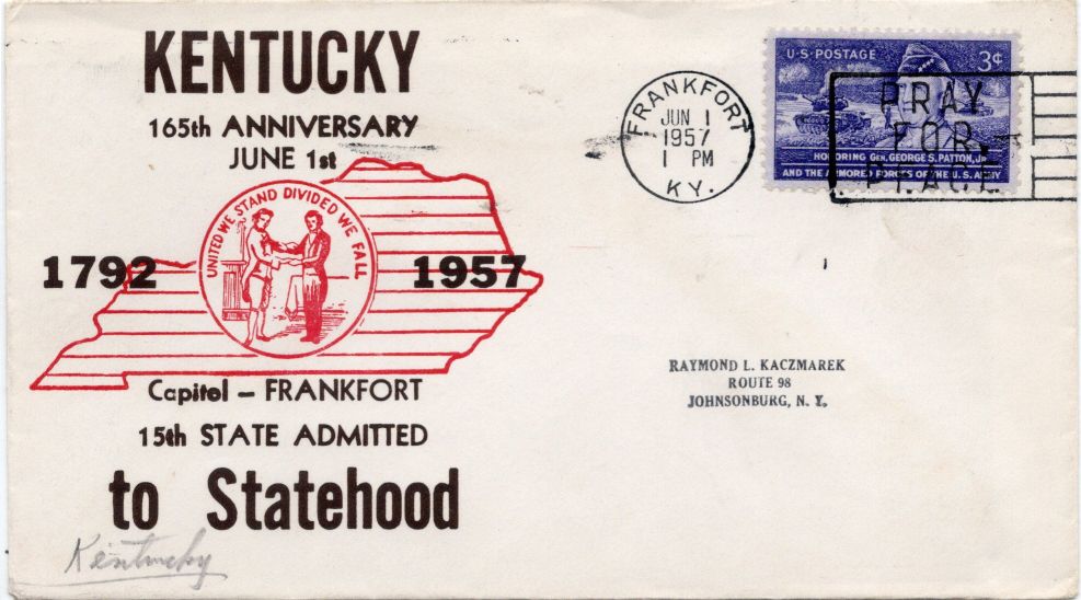 envelope front