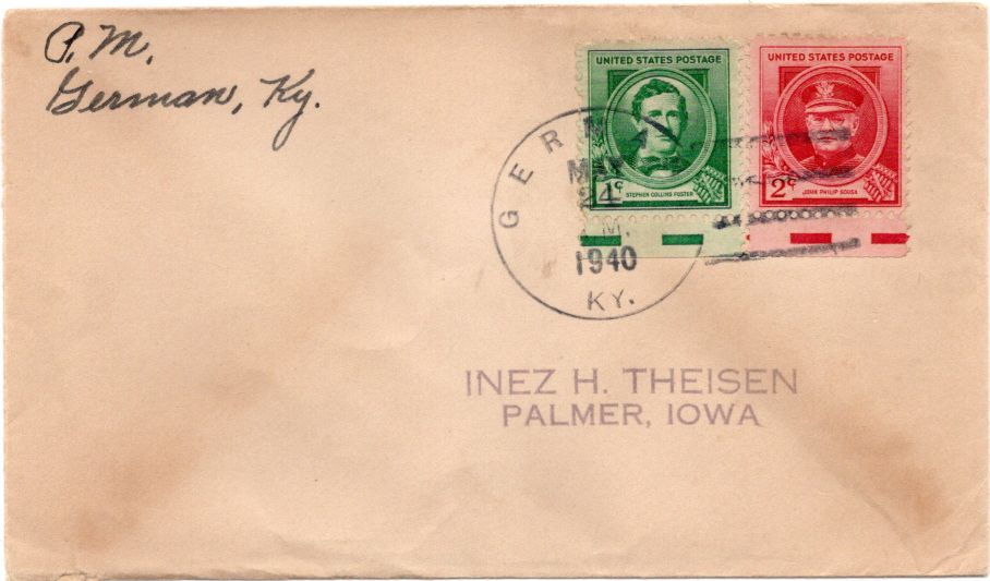 envelope front