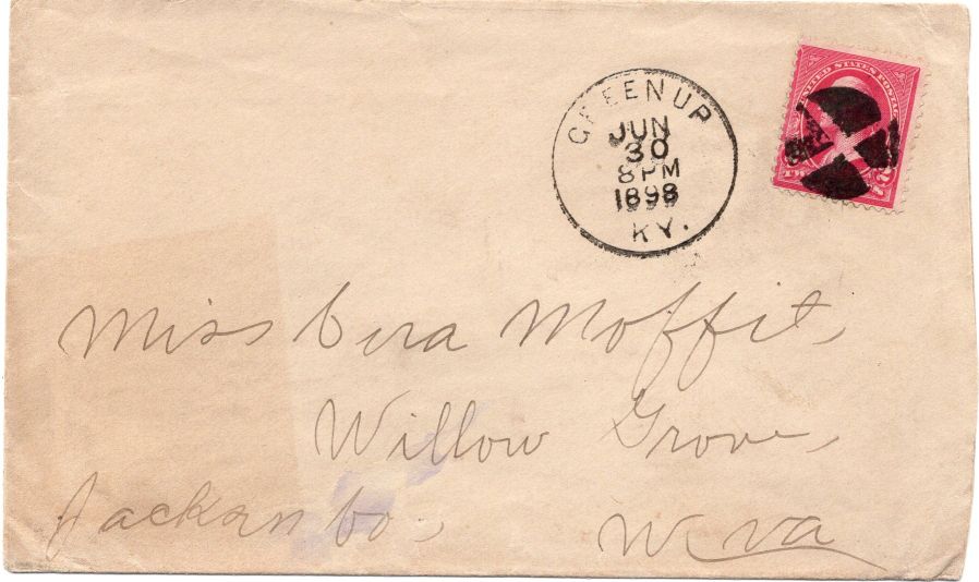 envelope front