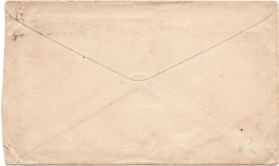 envelope back