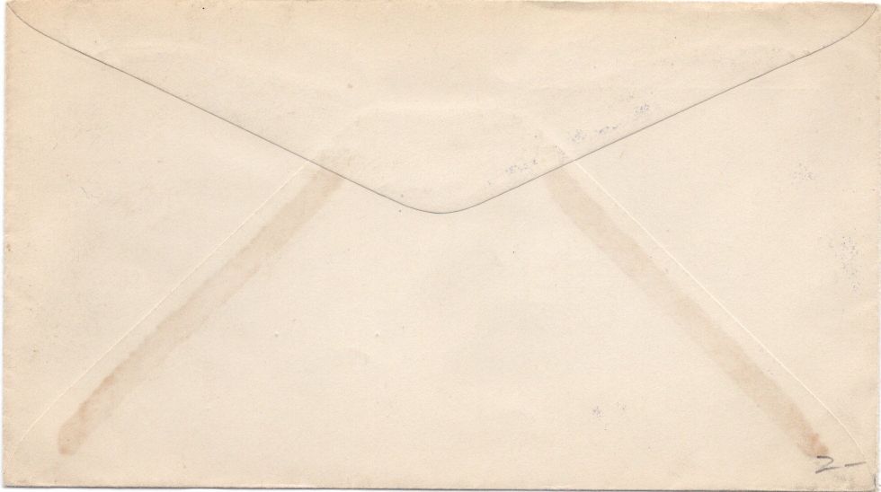 envelope back