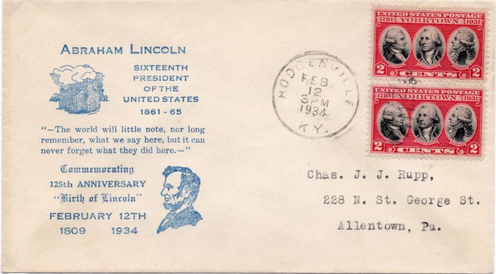 envelope front