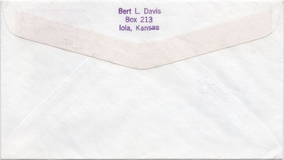 envelope back