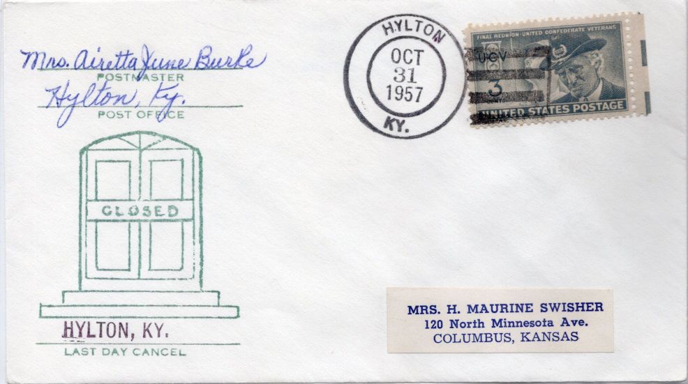 envelope front