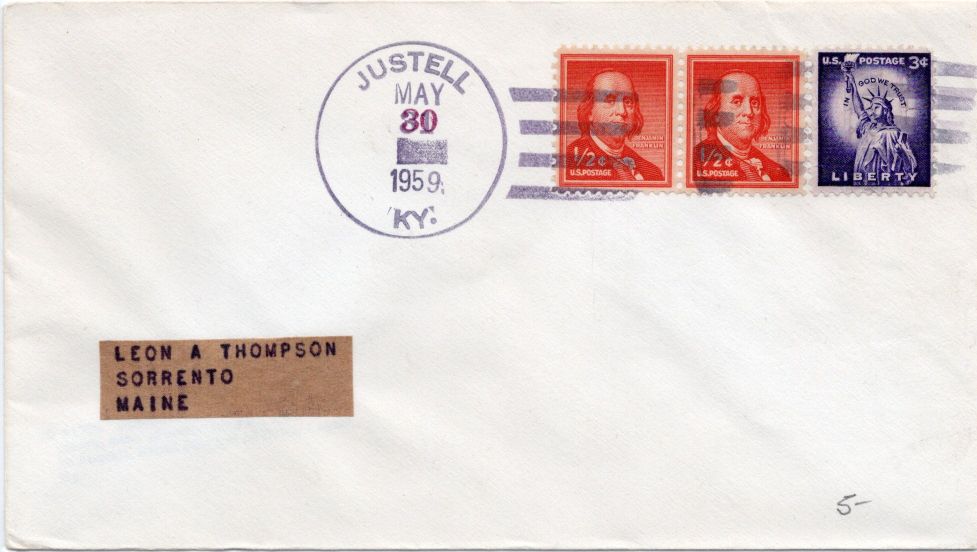 envelope front