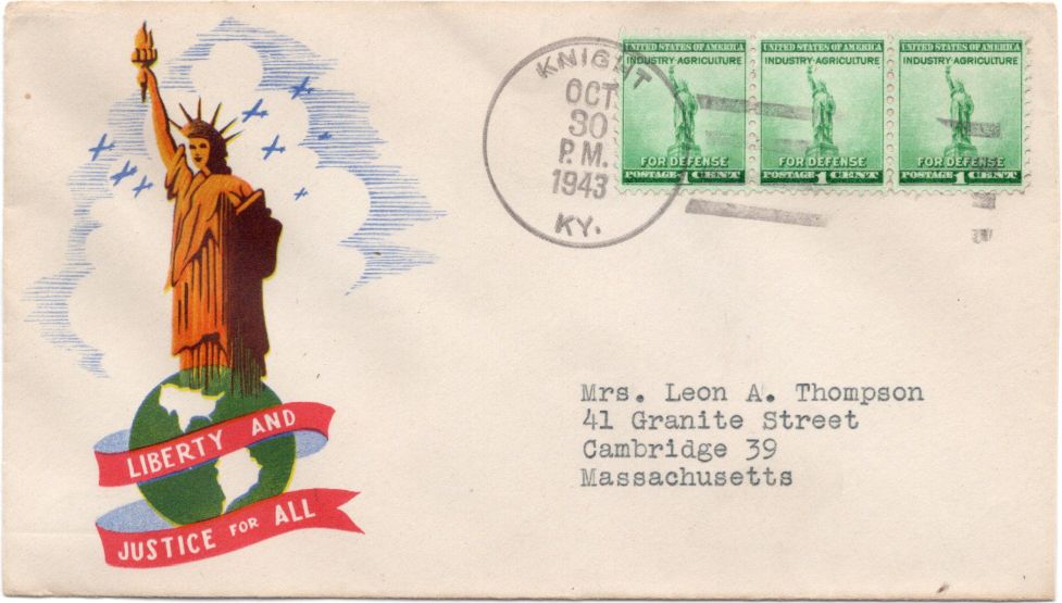 envelope front