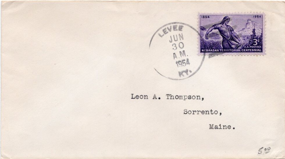 envelope front