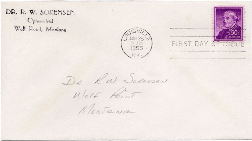 envelope front