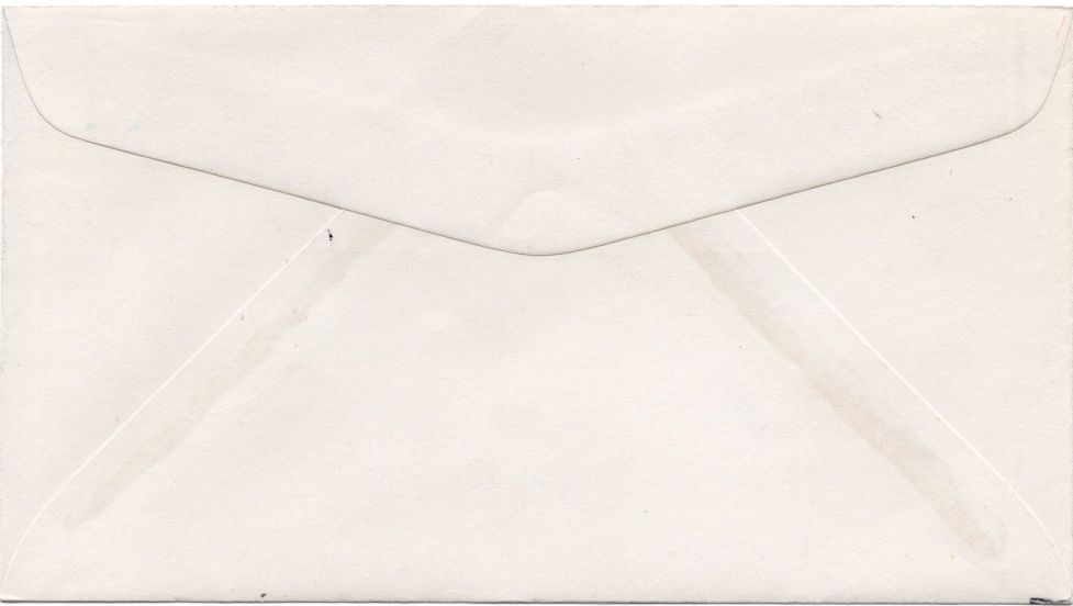 envelope back