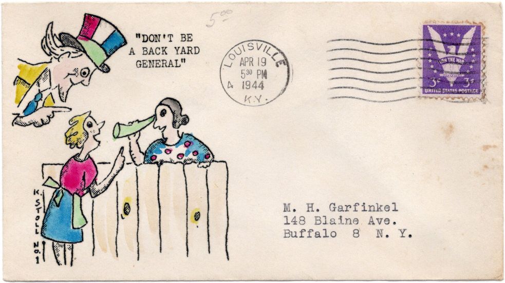 envelope front