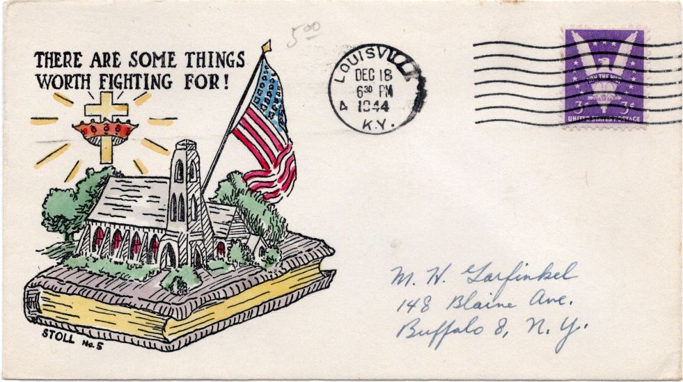 envelope front