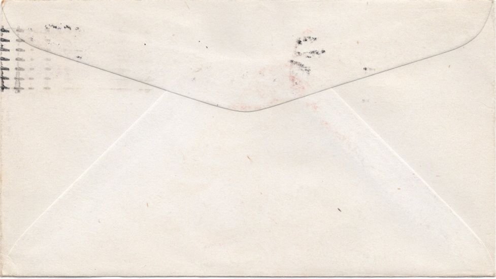 envelope back