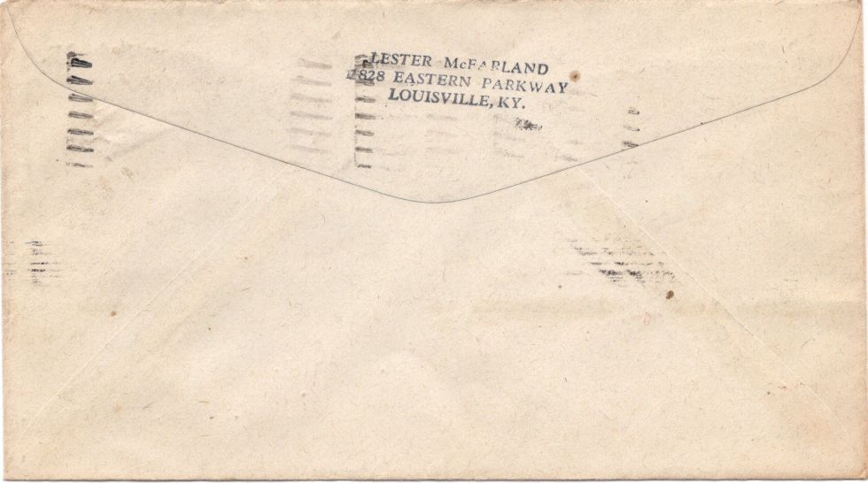 envelope back