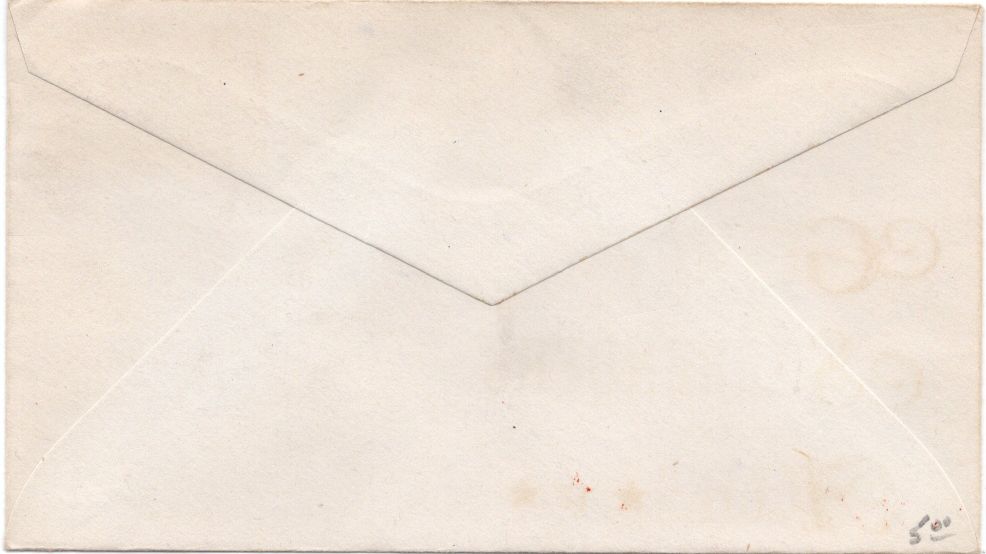 envelope back