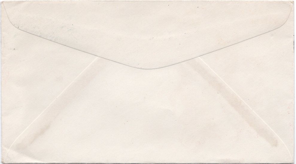 envelope back