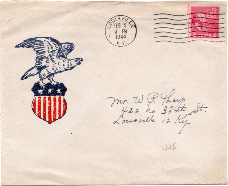 envelope front