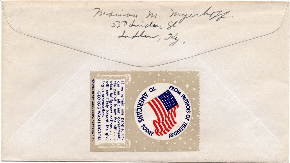 envelope back