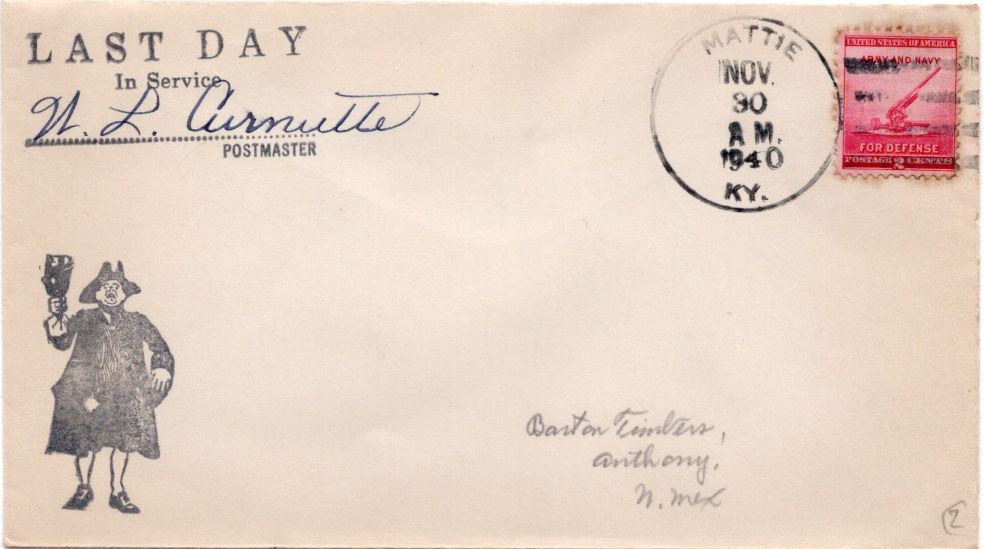 envelope front