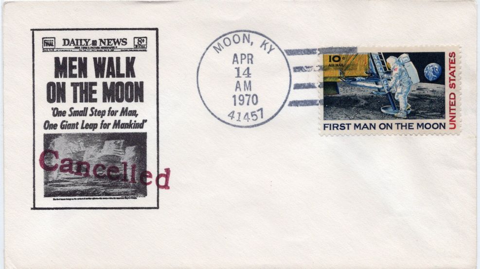 envelope front
