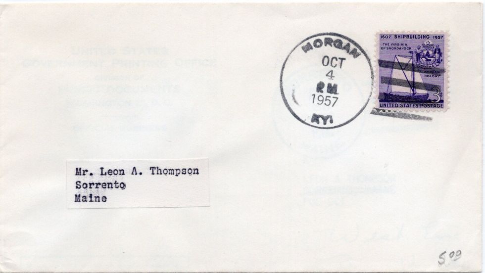 envelope front