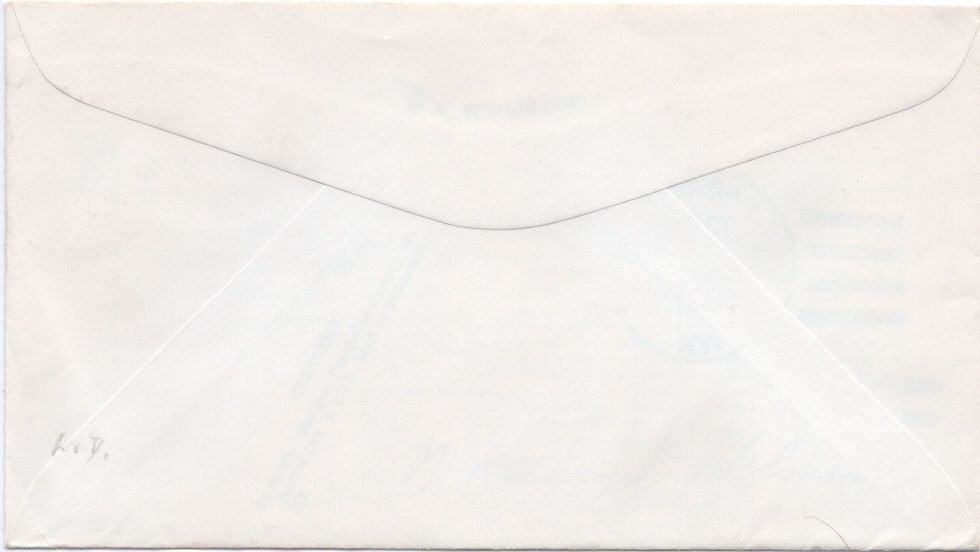 envelope back