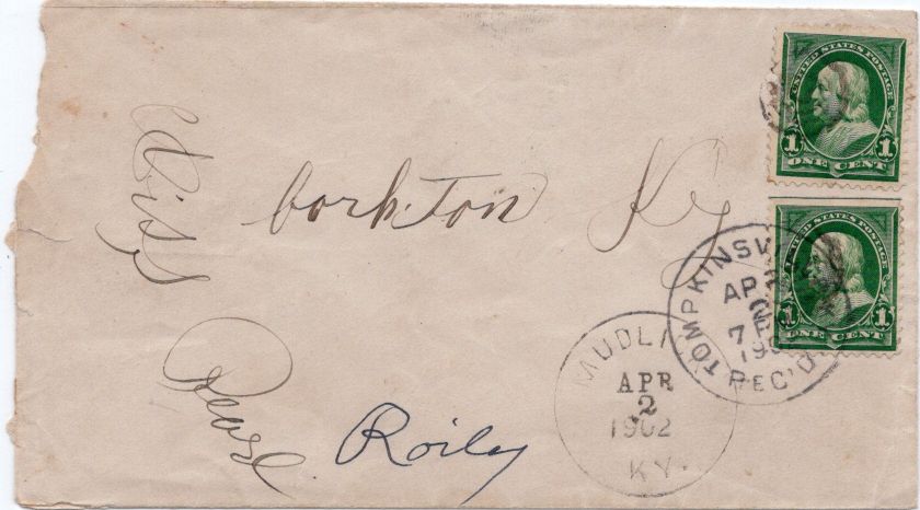 envelope front