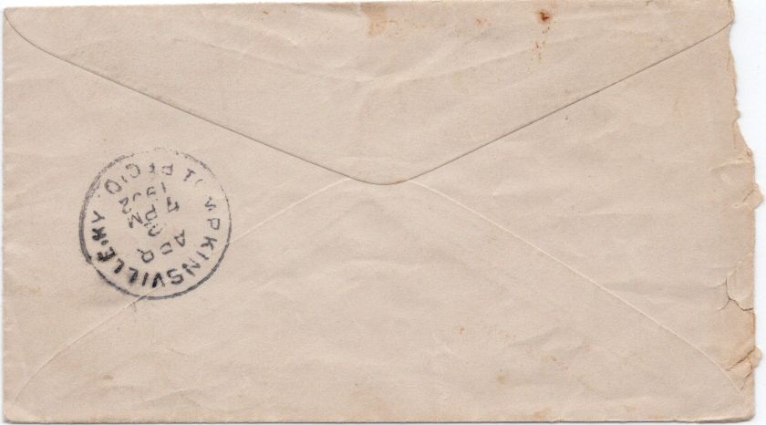 envelope back