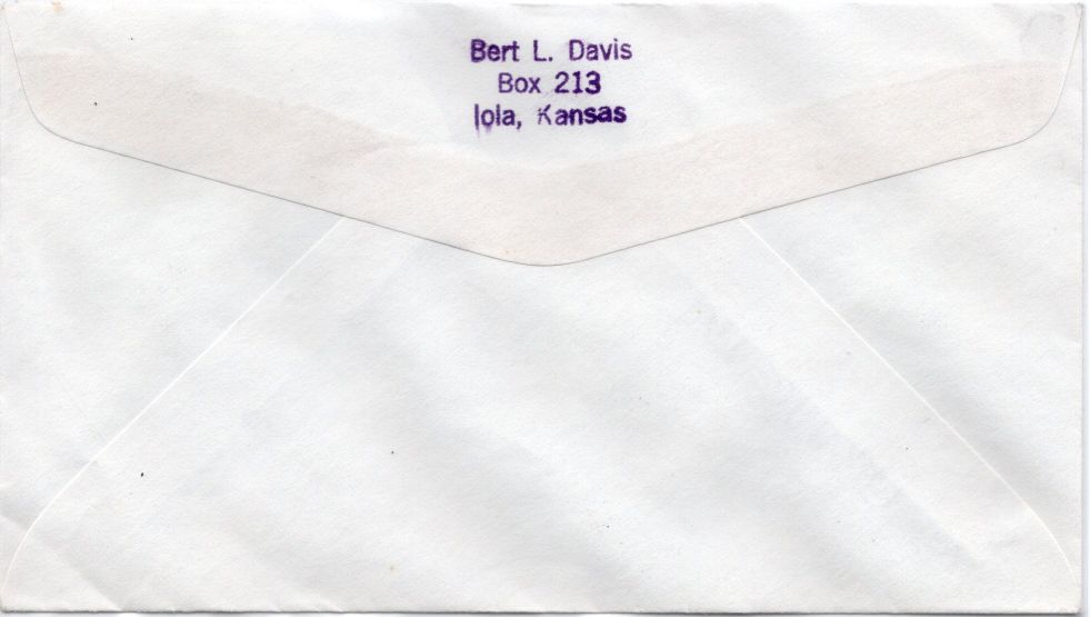 envelope back