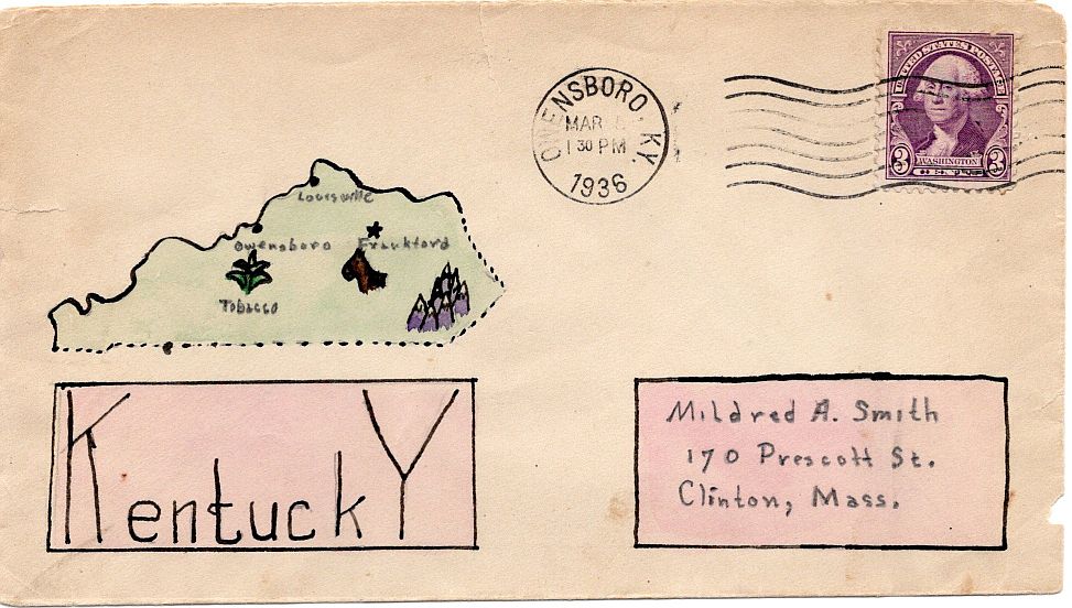 envelope front