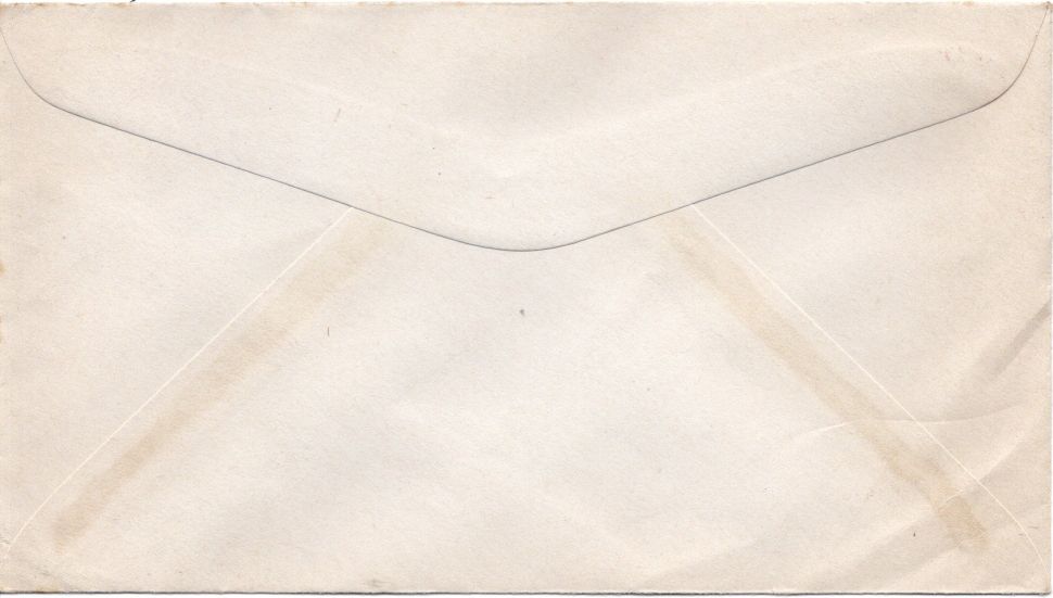 envelope back