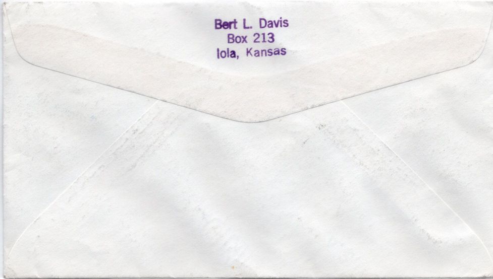 envelope back