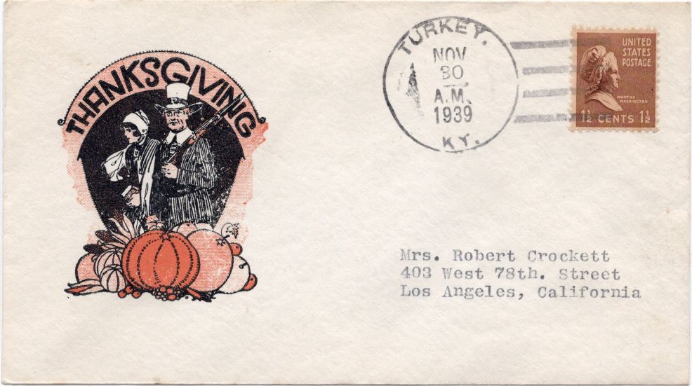 envelope front