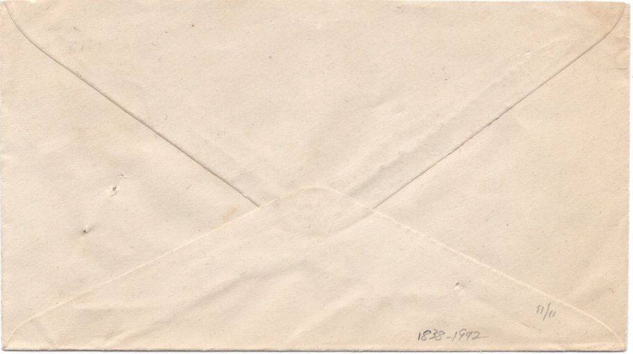 envelope back