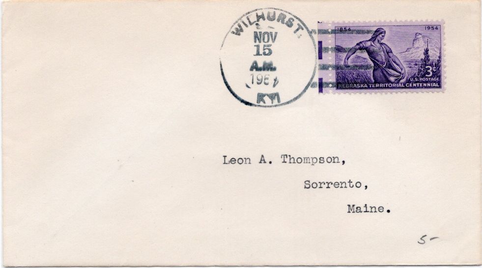 envelope front