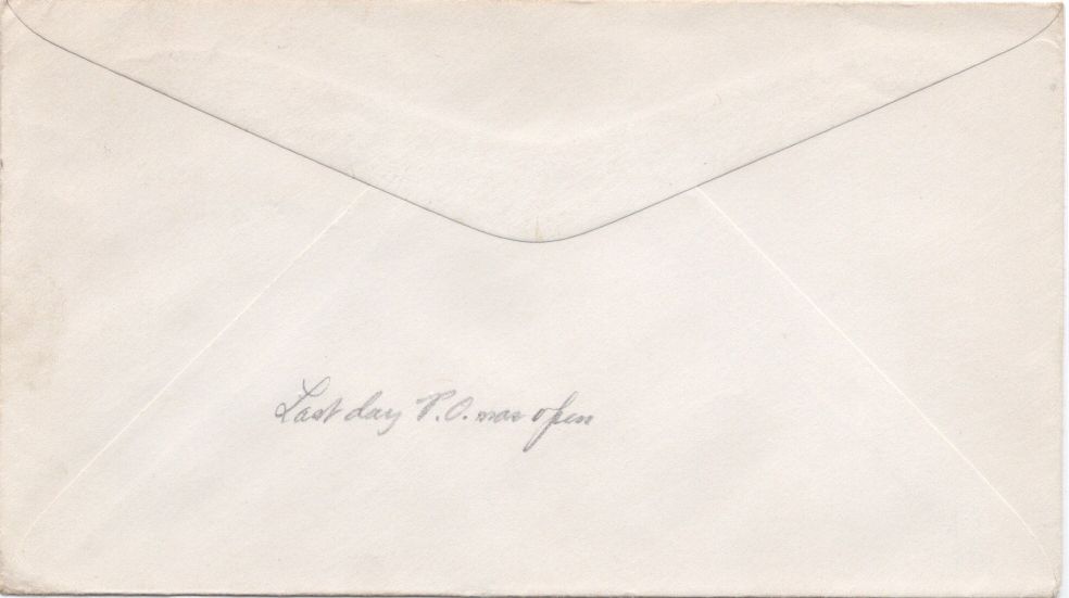 envelope back
