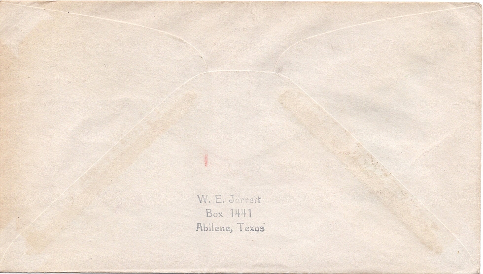 envelope back